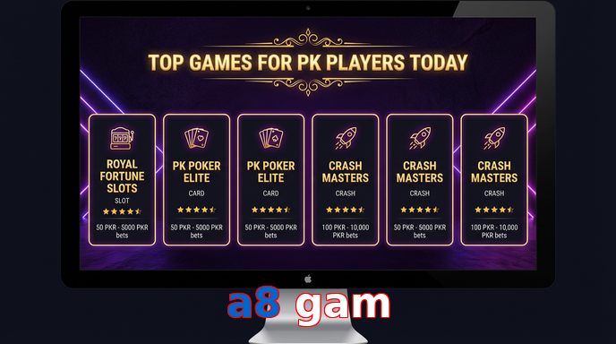 Payment and PKR controls in A8 Gam